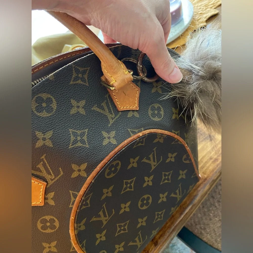 Authentic Louis Vuitton Ellipse MM handbag brown Monogram - Picture 11 of 15